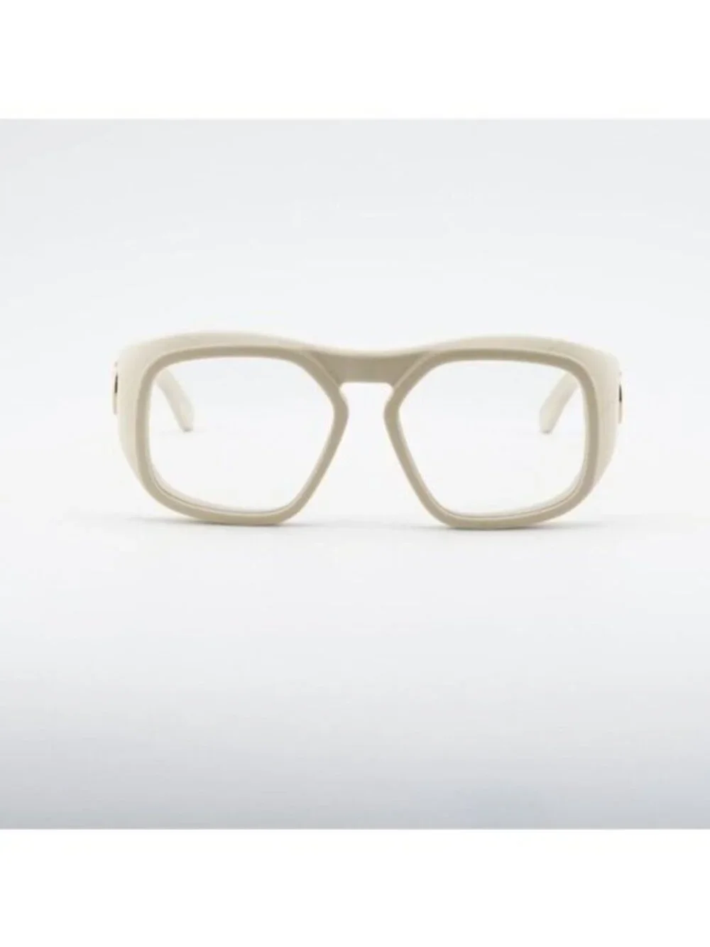 Valentino VLX-179C Eyeglasses White/Gold 55mm Square Frame